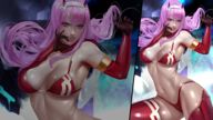 Darling in the Franxx (Zero Two Low Cut Bikini)